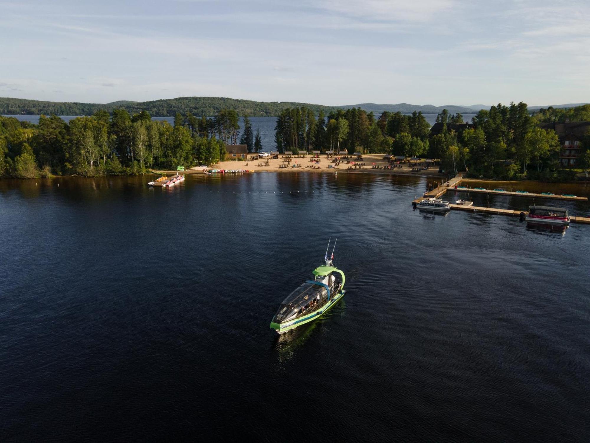 Auberge Du Lac Taureau Saint-Michel des Saints Exterior photo